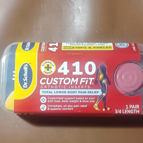 Scholl custom fit 410 - scholl's,